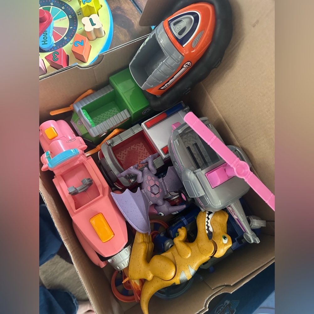 Paw patrol toy lot